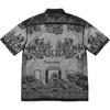 Supreme Last Supper Lace S/S Shirt Black