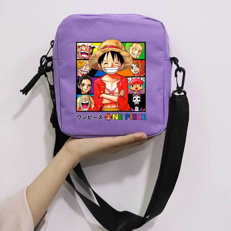 Японский мультфильм комиксы One Piece Цифровая печать Модный повседневный наплечный рюкзак 0031