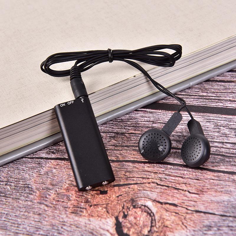 1Pc Portable Mini Audio Recorder Voice Activated Listening Device 96 Hours 8Gb