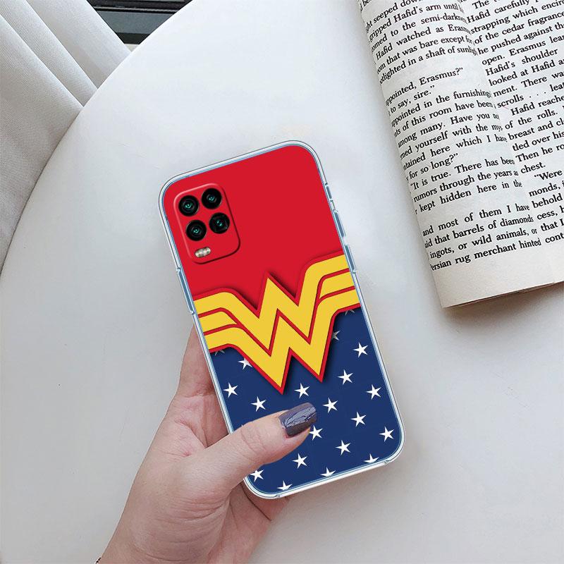 Wonder Woman Transparent Phone Case for Motorola Moto G7 G8 G9 G84 G85 G73 G24 G15 Z2 Play Power Plus