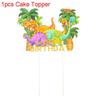 Dinosaur Theme Volcano Birthday Party Supplies Favor Kids Tableware Decoration
