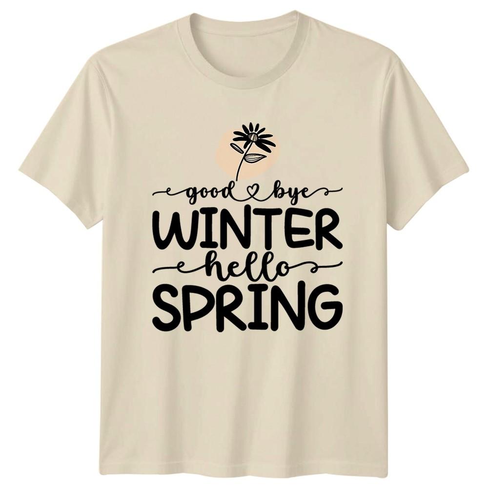 Good Bye Winter Hello Spring TShirt Seasonal Nature Easter