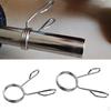 2 Pieces / '' Barbel Spring Clip Weight Dumbbell Bar Collar Clamp