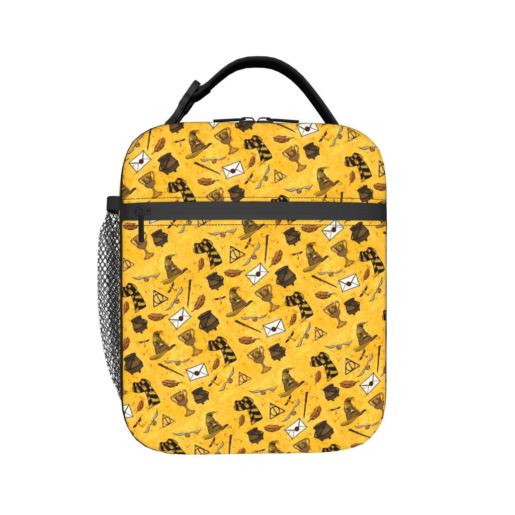Custom H-Harryes Thermal Insulated Lunch Bags Women Men Film Portable Lunch Tote for Work School Travel Multifunction Food Box