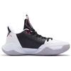 Li-Ning Баскетбольные кроссовки Storm Low мужские кроссовки белые розовые ABFS013-1