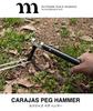 MURACO CARAJAS MTA2200010309 Молоток-колышек Нержавеющая сталь Алюминиевая ручка Сделано в Японии