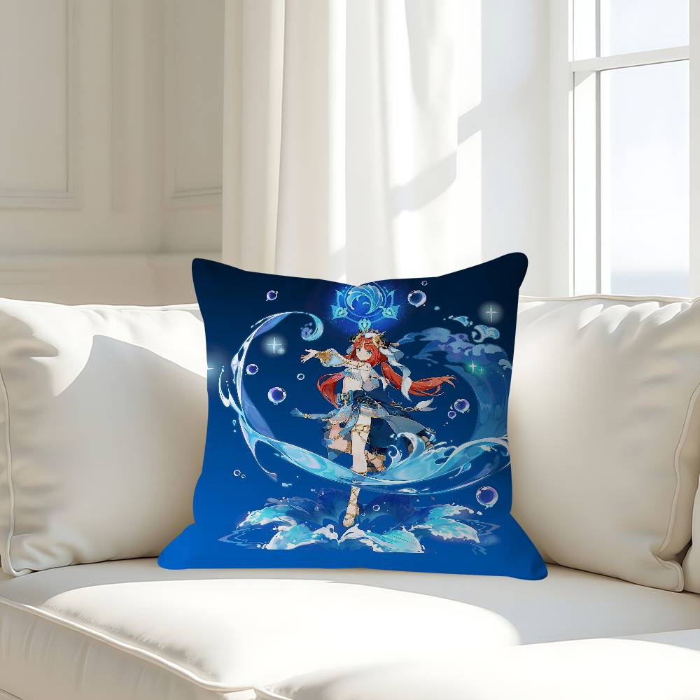 Anime Characters -N-Nilous Pillow Anime Pillow Sofa Bed Head Pillow Cover Cushion Cover 45x45 Cm Fashion