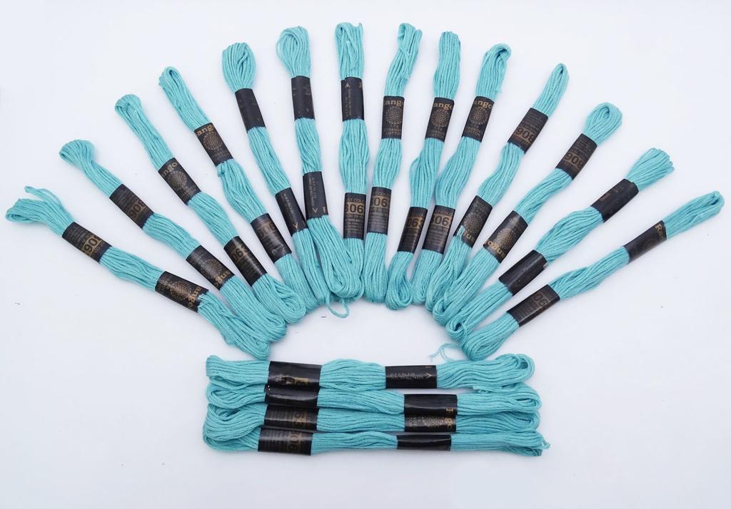25 шт. в упаковке хлопчатобумажных швейных мотков стежка вышивка нитью вязальная нить