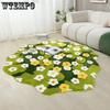 Soft Bedroom Carpets Rugs Living Room Plants Flower Hallway Area Floor Pad Mats Doormat Aesthetic Home