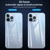 3Sets Back Hydrogel Film Border Frame Stickers for IPhone 16 Pro 15 14 13 12 ProMax Plus Back Side Full Cover Screen Protectors