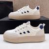 Мода 2024 Новые Классические Женские Кроссовки На Шнуровке Плоская Обувь для Ходьбы для Дам Обувь на Платформе Повседневная Вулканизированная Обувь zapatos de mujer