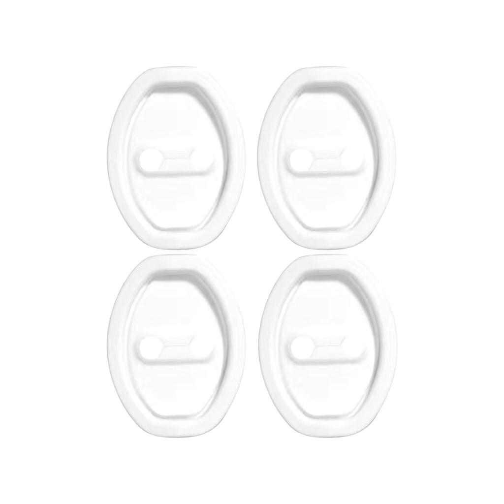 Защитная накладка для дверного замка автомобиля, амортизирующая подушка для двери, утолщенная наклейка для предотвращения столкновений на двери, универсальная пряжка дверного замка, резиновая втулка