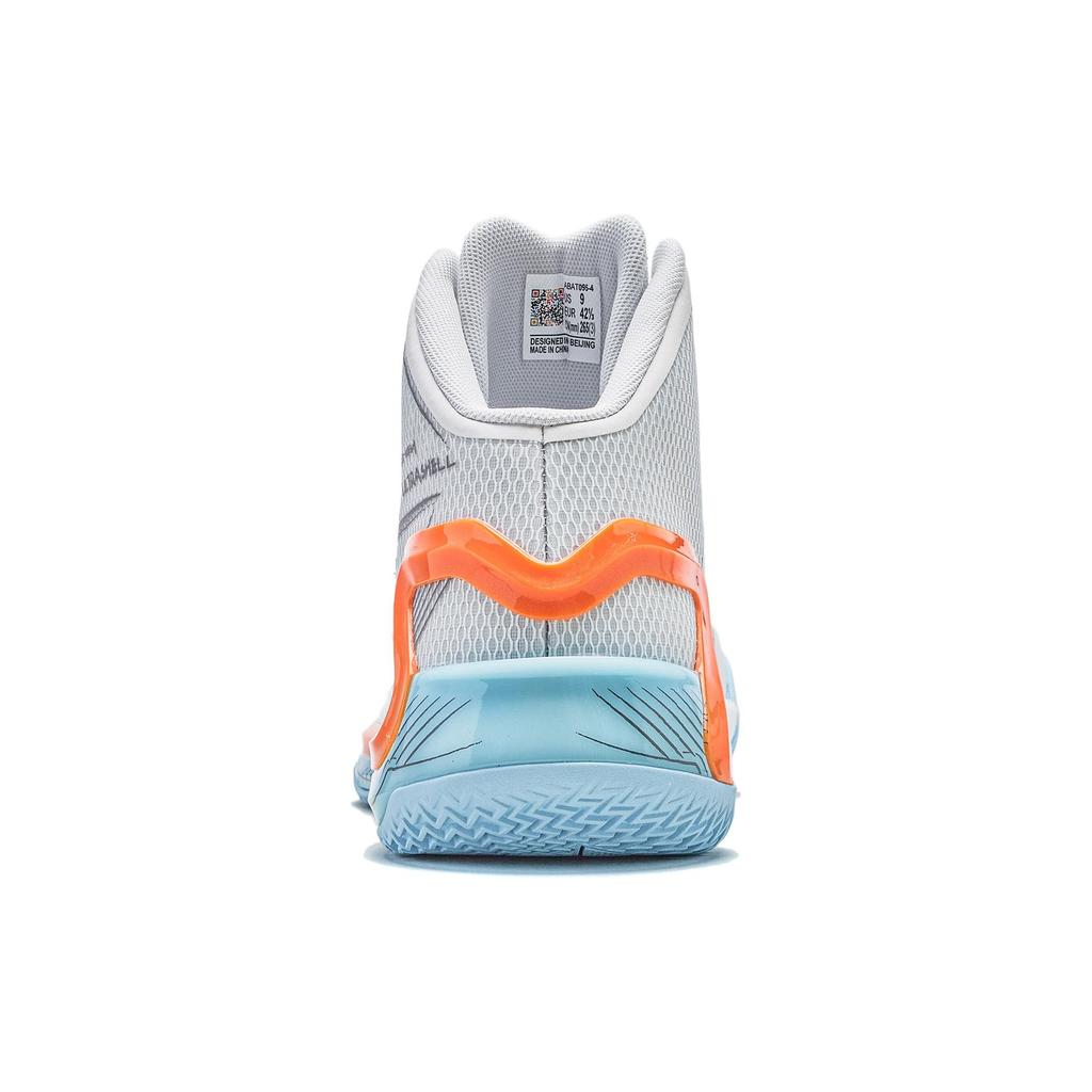 Li-Ning Кроссовки унисекс Liren 4 Manuscript белые синие серые ABAT095-4