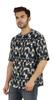 Inkmeso Printed Casual Short Sleeve T-shirt For Men  S Holiday Beach Wear Tee Cotton Jersey Tropical