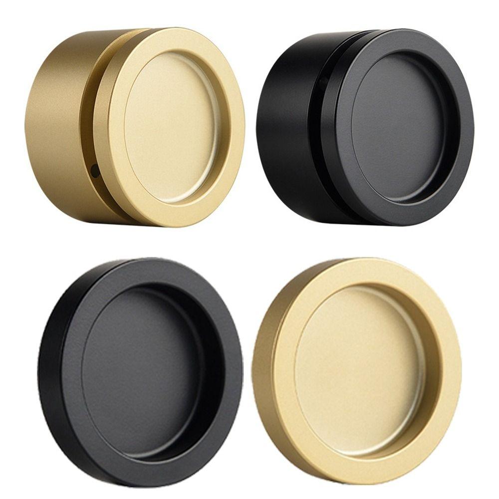 Встроенная невидимая дверная ручка, мебельные ручки из алюминиевого сплава, ручки для шкафов, стеклянные двери