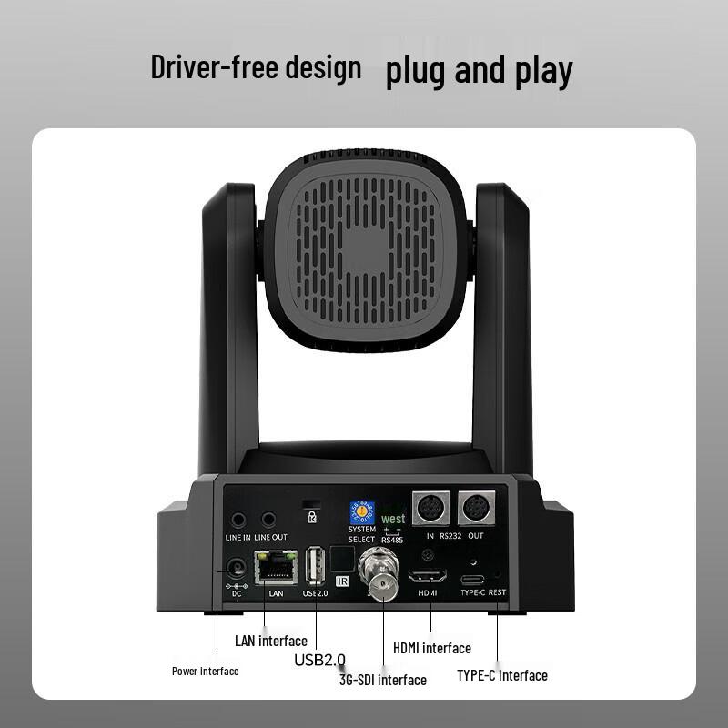 Lenovo thinkplus 4K AI Tracking PTZ Conference Camera (CN version)
