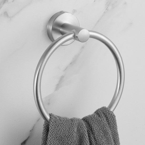 Вешалка для полотенец, набор принадлежностей для ванной комнаты, полированная поверхность, легко моется, устойчив к отпечаткам пальцев, настенный держатель для полотенец и халатов