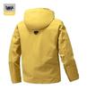 Men's 2025 Spring Trend Hooded Windbreaker: Casual Loose-Fit Workwear Jacket