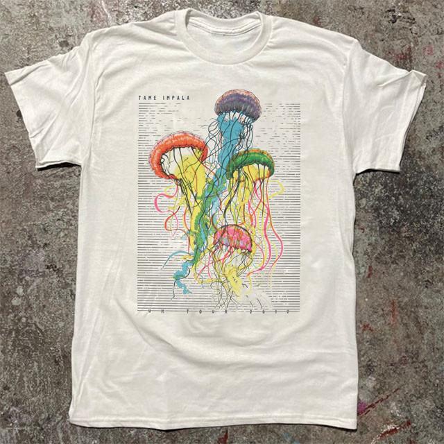 Vintage Tame Impala Band 2012 Cotton Shirt Unisex Concert S to 5XL SN311 Unisex T-Shirt