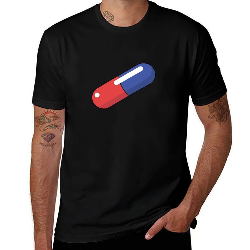 Kaneda pill inspired by Akira TShirt Casual Loose Fit Summer Tee Shirt