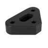 Exhaust Hanger Bush, Exhaust Rubber Hanger Bush, Black, Rubber, 3 Holes, 0.4 Inch