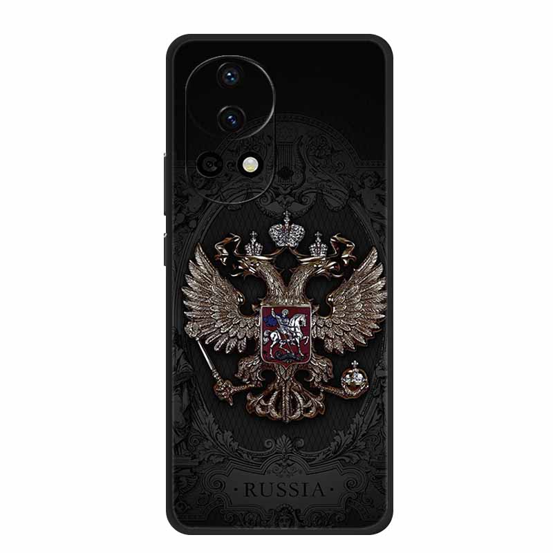 Чехол для телефона Huawei Nova 13 12 5G Nova13 Coque Цветы Черный Силикон Мягкий ТПУ Задняя крышка Для Huawei Nova 12 Pro Ultra Чехол