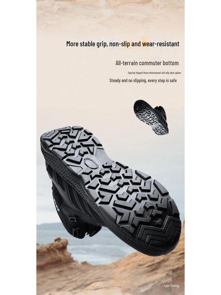 Мужские летние легкие высокие дышащие мотоциклетные и тактические ботинки для активного отдыха