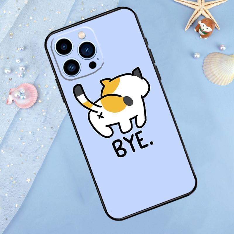 Милый Мультяшный Кот Чехол Для iPhone 17 Pro Max 16 15 13 12 11 14 Pro Max Plus 12 13 Mini 16e 17 Air Задняя Крышка