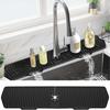 Foldable Sink Faucet Mat Non-Slip Faucet Drain Pad Kitchen Silicone Faucet Mat  Washbasin