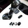 Carbon Fiber ABS Central Console Gear Shift Knob For Benz Smart Fortwo 15-