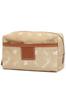 Косметичка genten для коричневого [Genten] (Сумка в сумке) Женщины, GE-40885-50