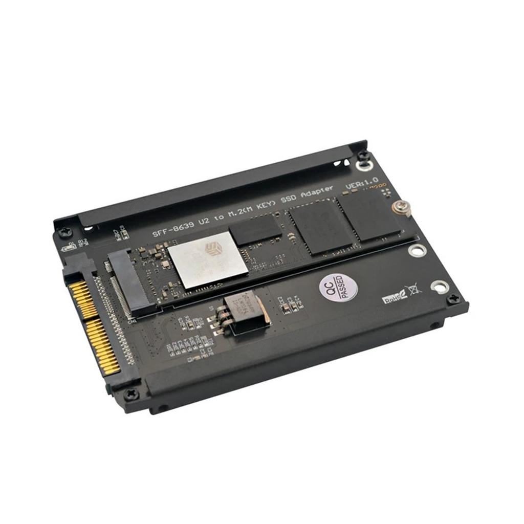 M.2 NVME Key M SSD в SFF-8639 U.2 Адаптер Riser Converter с поддержкой кронштейна рамы 2230 2242 2260 2280 M.2 SSD для ПК