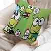 K-keroppi Cushion Cover Car Throw Pillow Case For Sofa Car Christmas Gift 40x40cm 45x45cm
