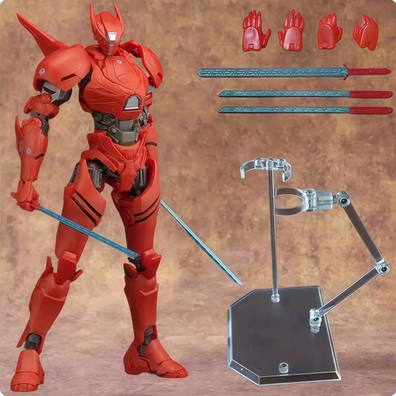 Neca Тихоокеанский рубеж Модель меха Черно Альфа Мобильный Светящийся Декоративный Орнамент Коллекция Ручная работа Мальчик Игрушка Робот Подарки на День Рождения