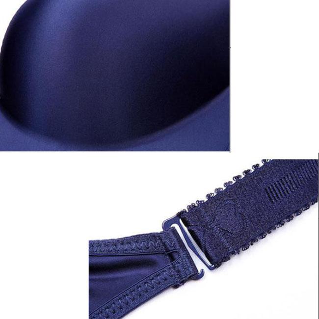 Женщины плюс размер бюстгальтеры пуш-ап DE без косточек без косточек тонкое сексуальное нижнее белье женское белье плюс размер бюстгальтер пуш-ап для женщин