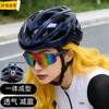 Bicycle Helmet Unisex Summer Mountain Bike Road Bike Balance Bike Breathable Shock-Absorbing Safety Sport USB Light