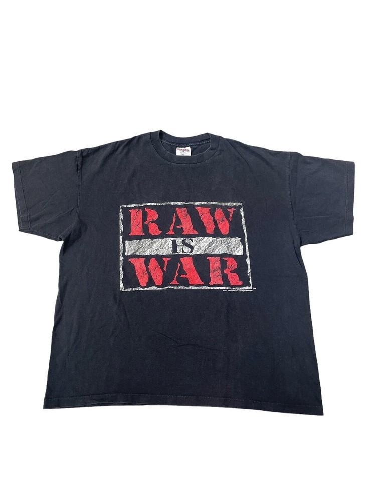 Винтажная черная футболка WW Raw Gildan Унисекс