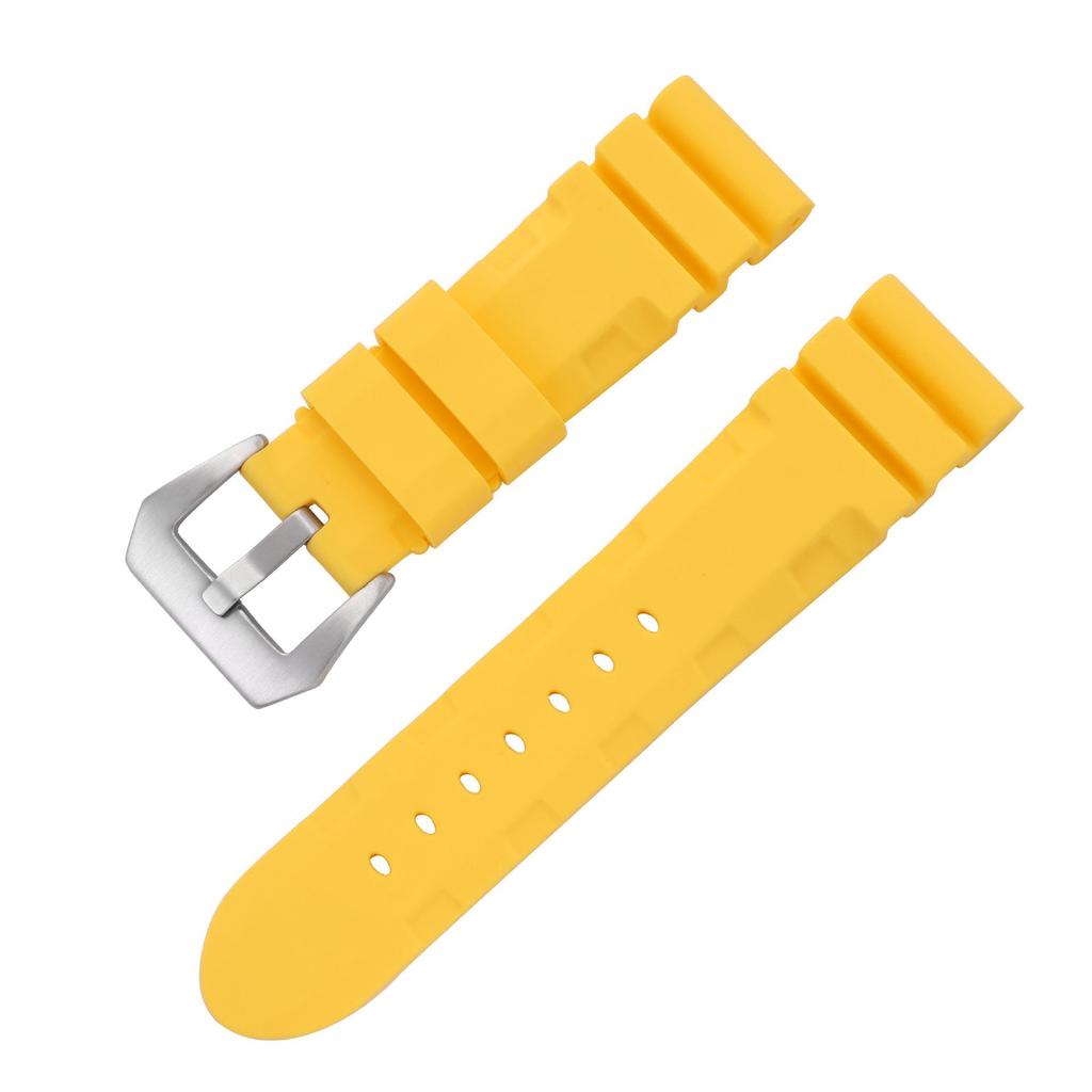 Мужские часы Panerai силиконовый ремешок: Мягкий резиновый сменный ремешок Berny шириной 22 мм, 24 мм или 26 мм.