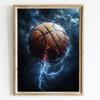 Cool Modern Graffiti Sports Ball Poster Basketball Baseball American Football Canvas  Wall Art Room Home Decor Fans Gift