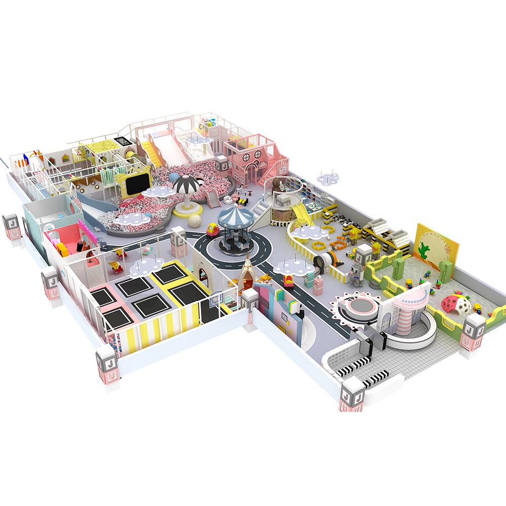 Trampoline Ball Pit & Role-Play Experience for Kids - Castle Mall Atrium Amusement Center