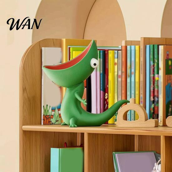 Bathroom Soap Dish Lizard Holder Cute Countertop Tray with Drain Hole for Fun Design Sink Funny Cartoon Organizer Keys Jewelry Candy Kitchen