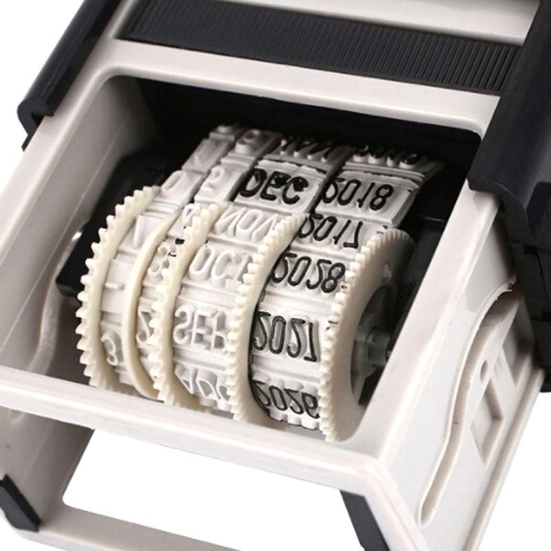 4Mm Date Seal Cylinder Date Seal English Diy Date Seal