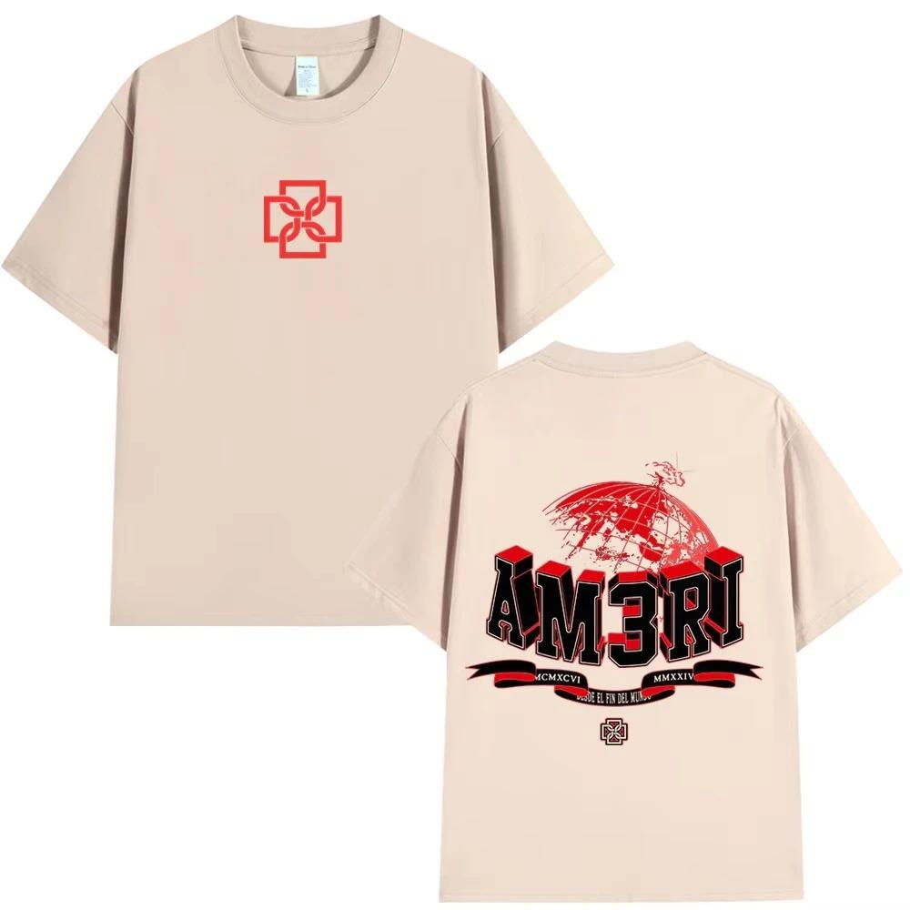 2026 Rapper Duki AM3RI Merch T-shirts Men Women Fashion Hip Hop Vintage T Shirt High Quality Cotton Casual Short Sleeve Male T-shirts