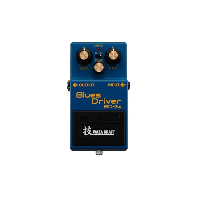 Гитарная педаль BOSS Waza Craft Blues Driver (Bd-2W) со стандартными/пользовательскими звуковыми режимами