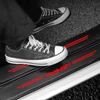 Carbon Fiber Car Rear Bumper Guard Protector Sticker Ford TRANSIT Emblem Front Door Sill Threshold Cover Auto Accessories