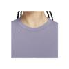 Nike Zenvy Ribbed Short Sleeve Crop Top with Quick-Dry Technology Women Tops Dawn-Deep-Purple FN7468-509