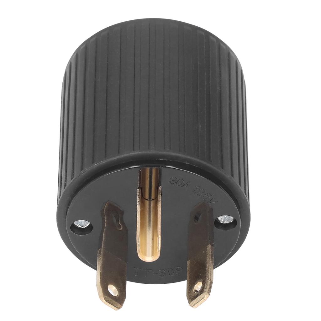 Запирающая заглушка стандарта США TT?30P в L5?30P латунный контактный адаптер 30A 125V для бытовой техники