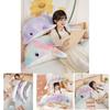 Rainbow Dolphin Plush Toy With Sleep Pillow For Kids Bedtime And Play