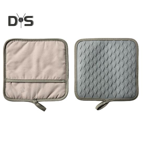 1шт однотонные изоляционные перчатки термостойкие прочные перчатки для микроволновой печи