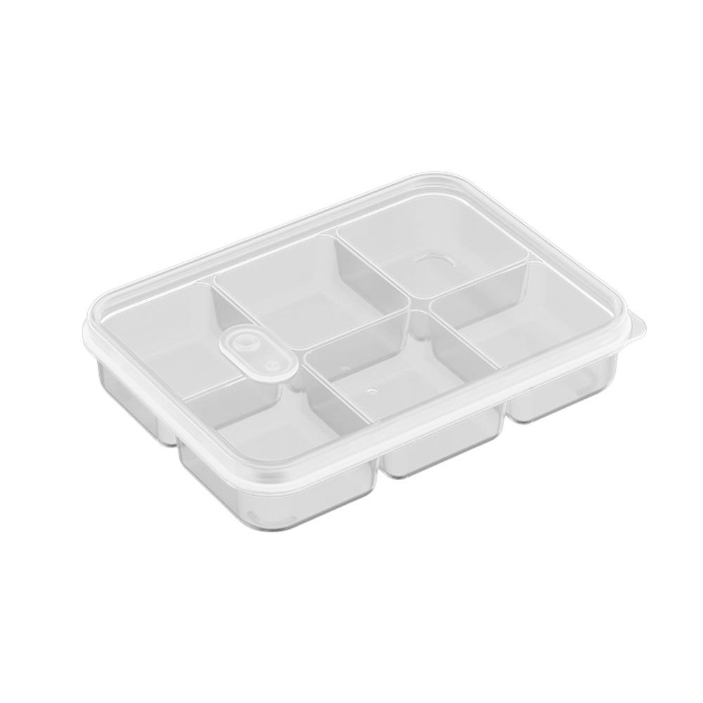 Transparent Refrigerator Storage Box Fresh Preservation Fridge Storage Bin Fruits Vegetables Meat